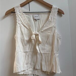 Reformation Marlena Top - Cream : New